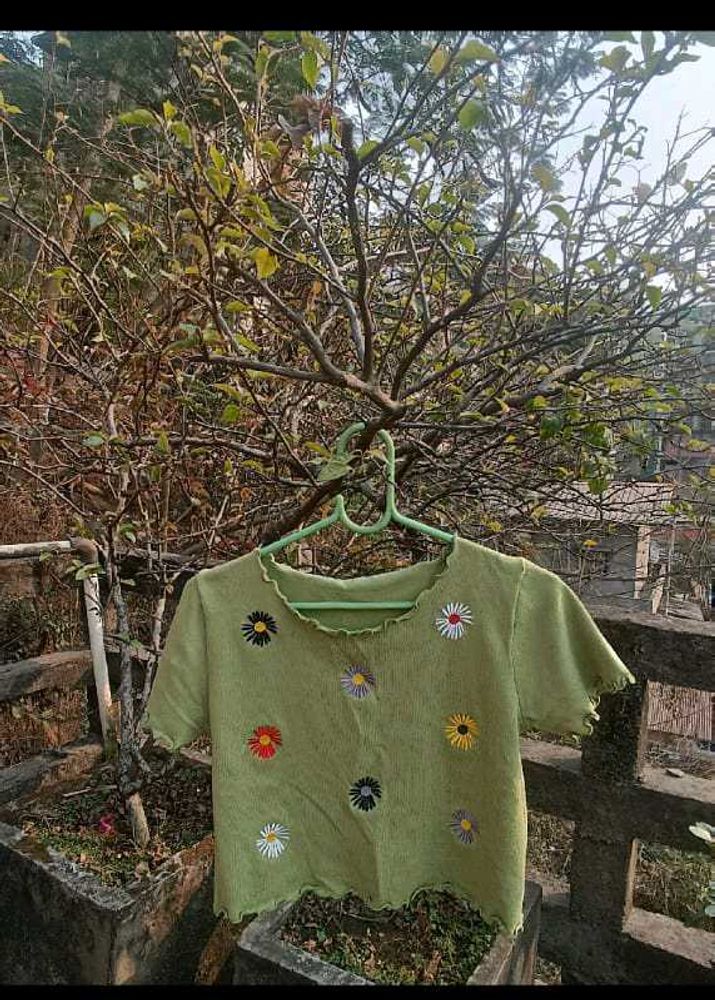 Easthetic Crop Top💚