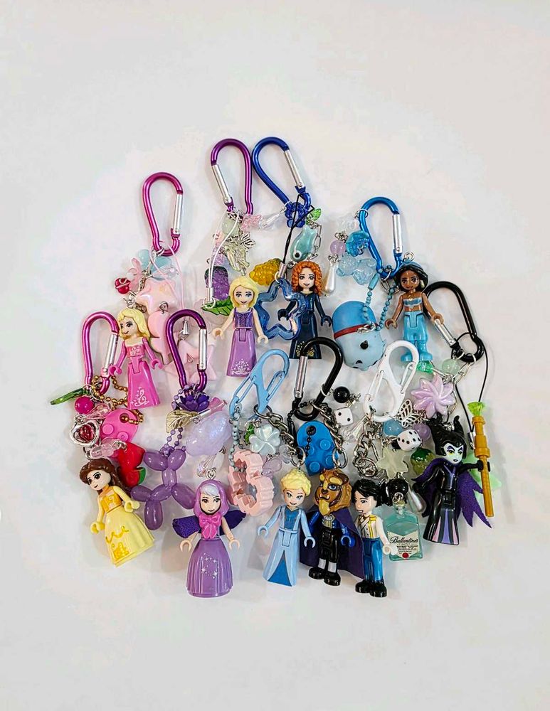 lego princess keychain