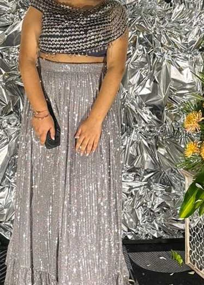 Sequin Embellished Lehenga Set