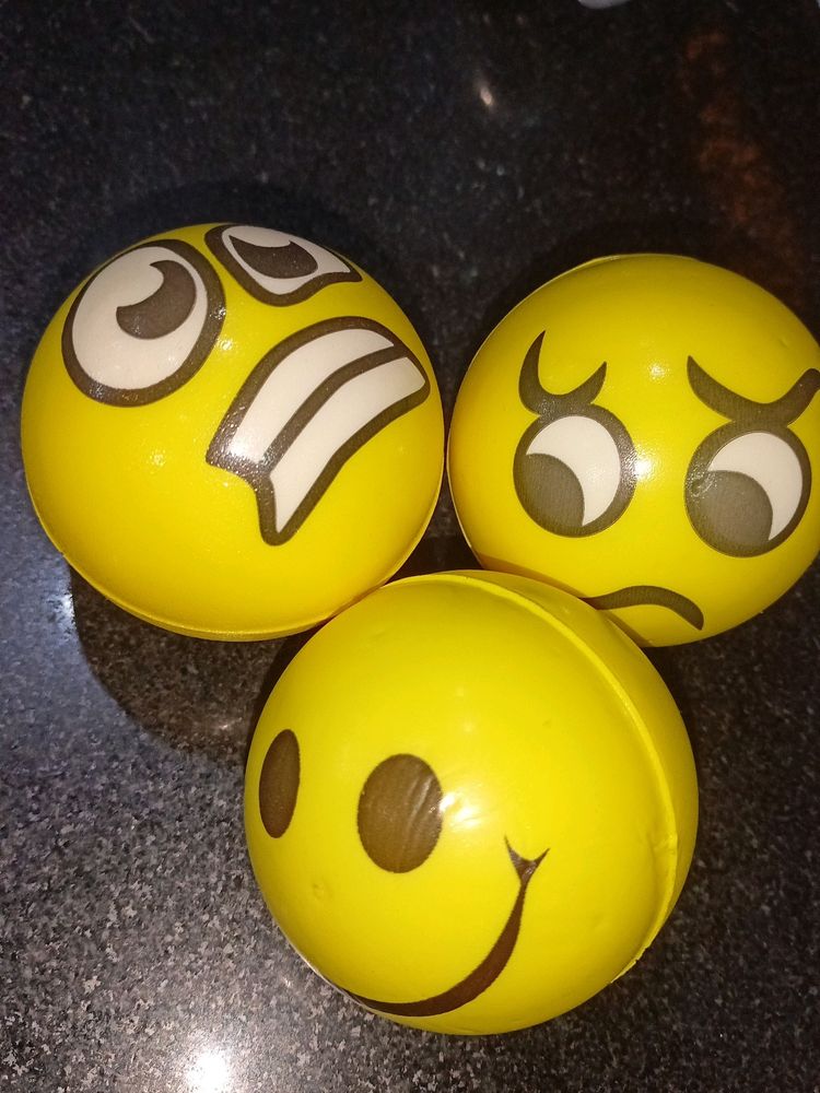 Cute Squishy Emoji Balls