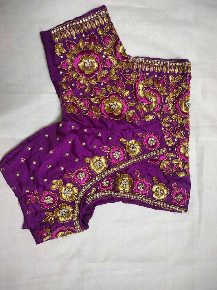 price Drop💜Heavy Aari  Work Blouse