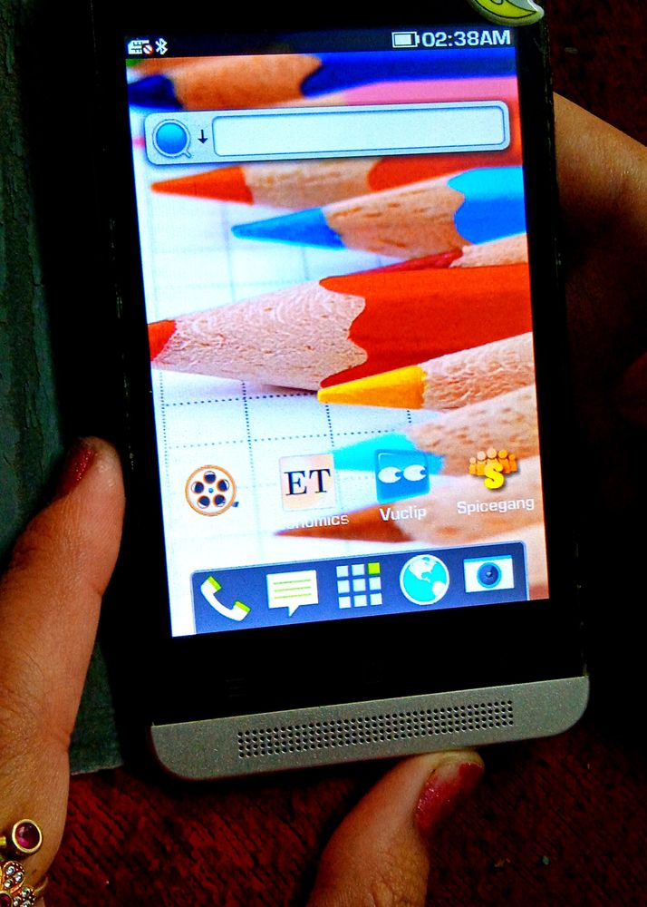 Spice Touch Screen Mobile