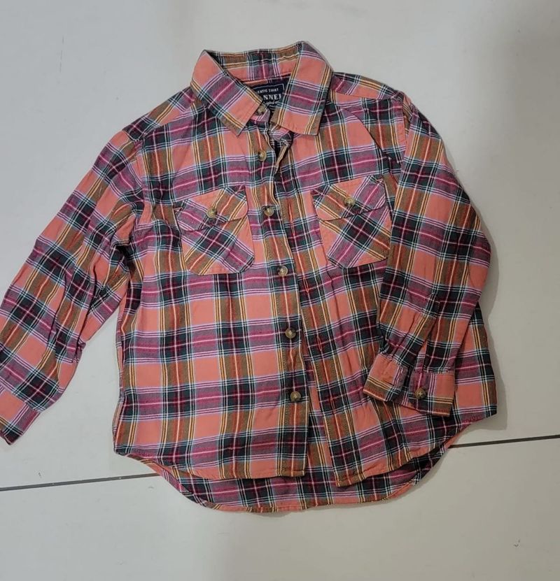 Plaid Flannel Shirt