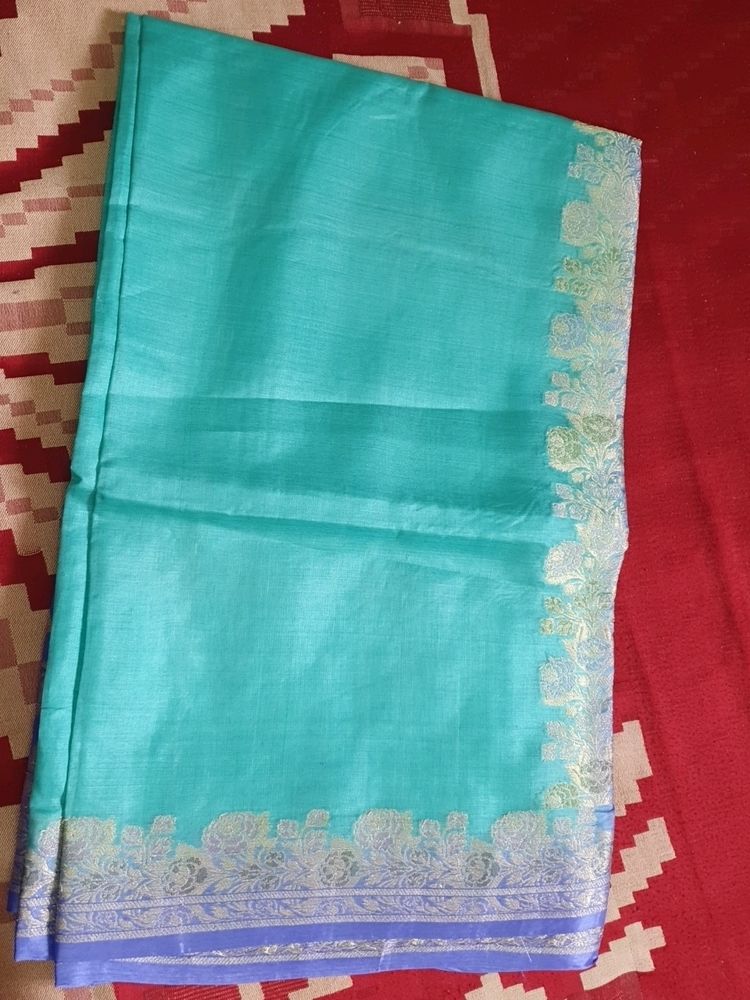 Sea Green Saree