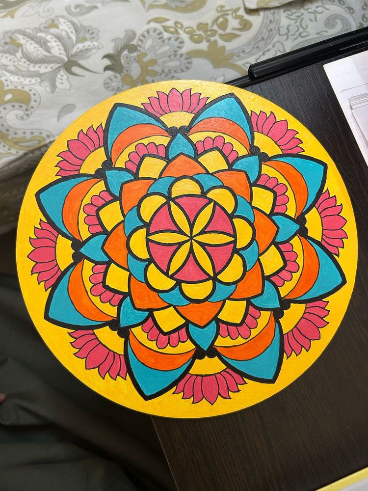 Beautiful Hand Made Mandala 🎨3 Piece Set