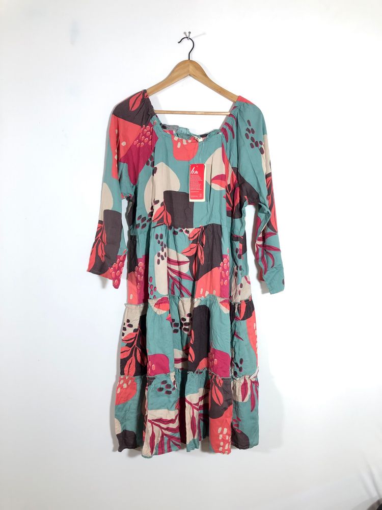 Multi Colour Printed Dress(Women’s)