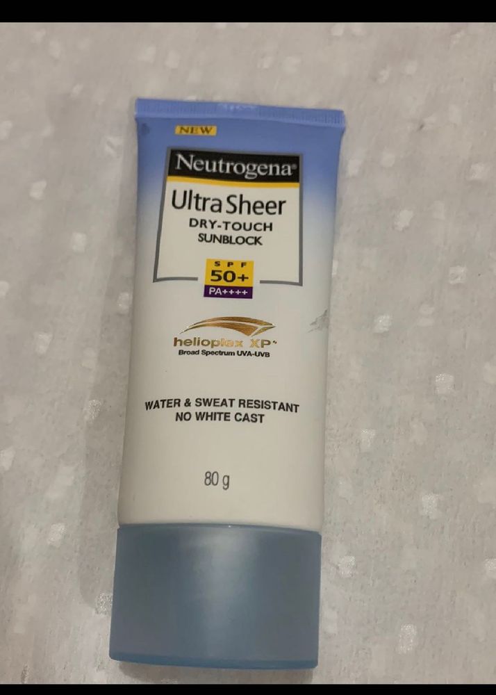 Neutrogena Ultra Sheer Sunscreen