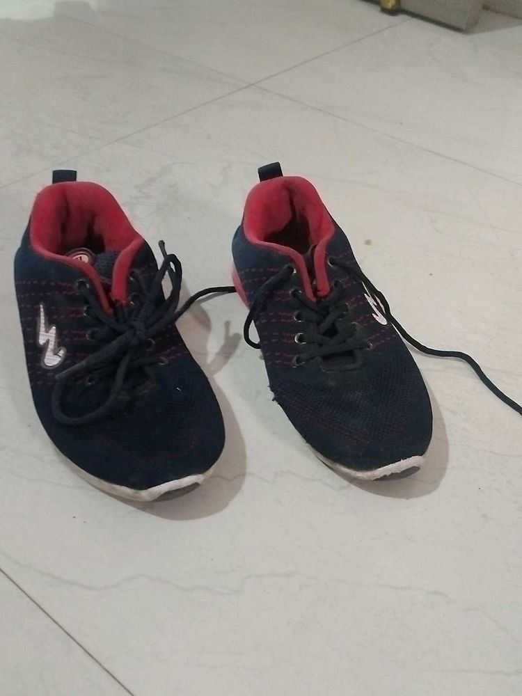 Blue Athletic Shoes