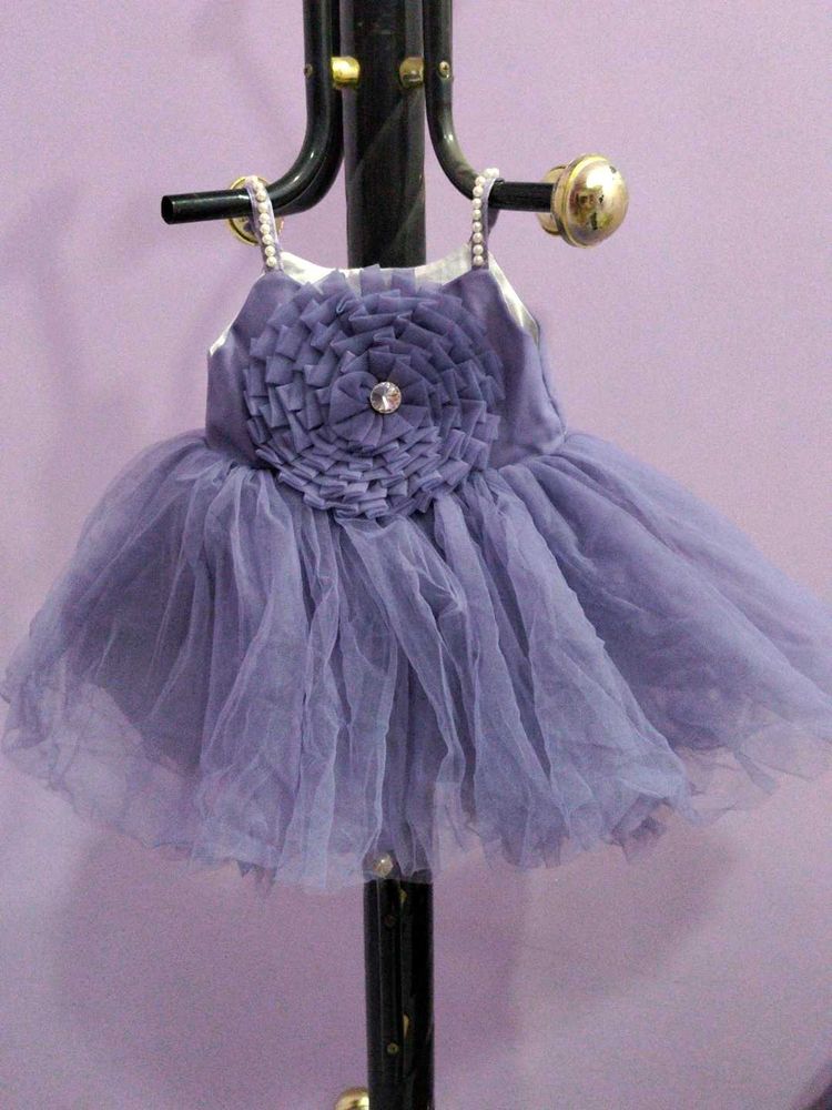 Lavender Tulle Dress