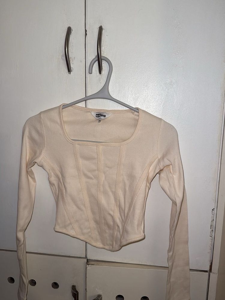 Mila Ohio Corset Longsleeve Top