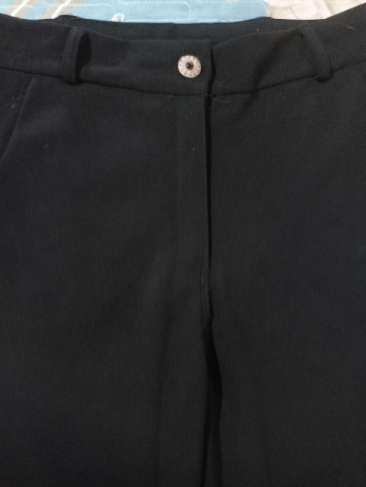 Black Straight Leg Pants