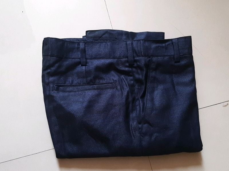 Men&#39;s Formal Navy Blue Trouser