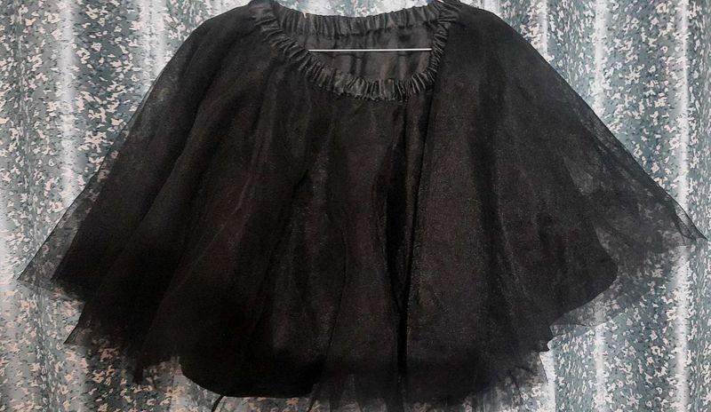 Black Tulle Skirt