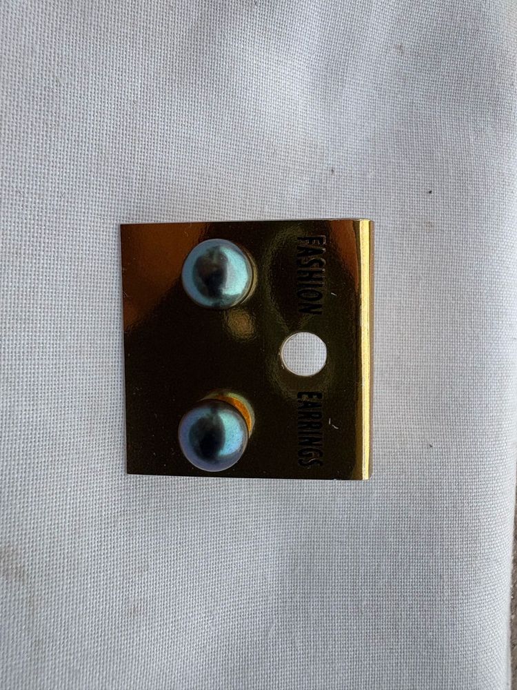 Real Pearls Earrings