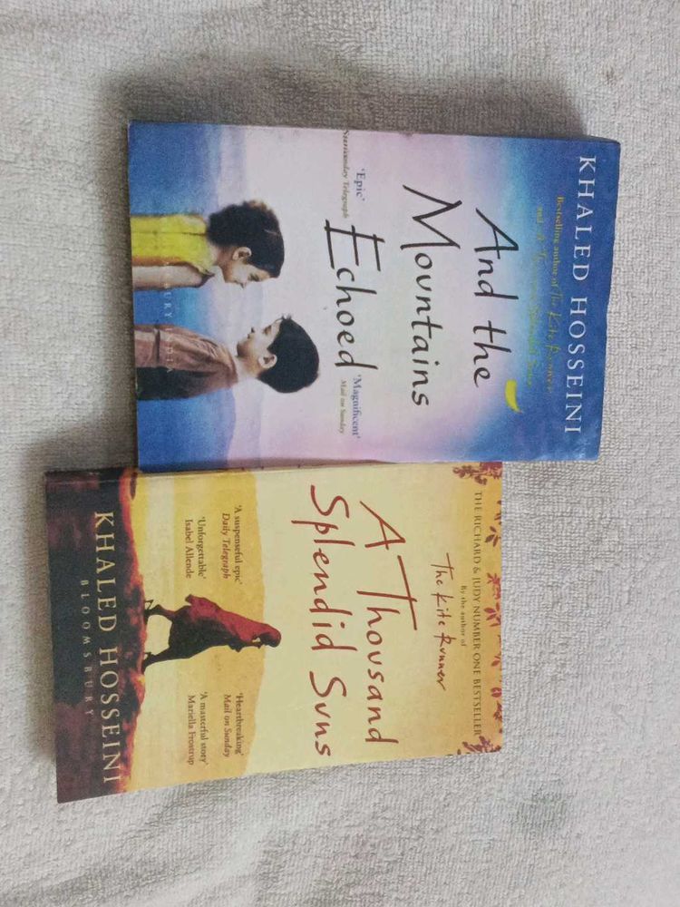 Khaled Hosseini Book Bundle 2 Boo