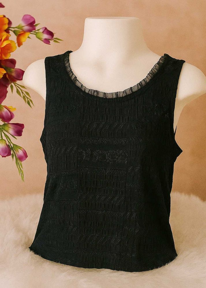 🇳🇿💫💗 Elegant Black Tank Top