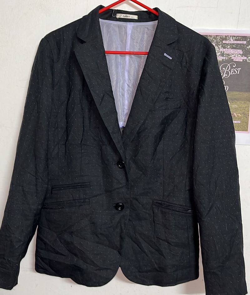 Stylish Black Blazer Jacket