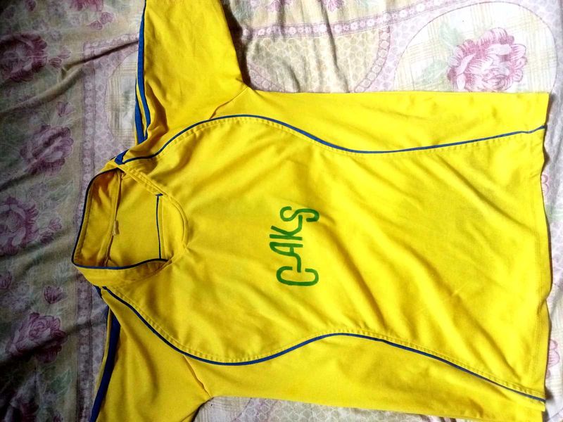 yellow football jersey for men