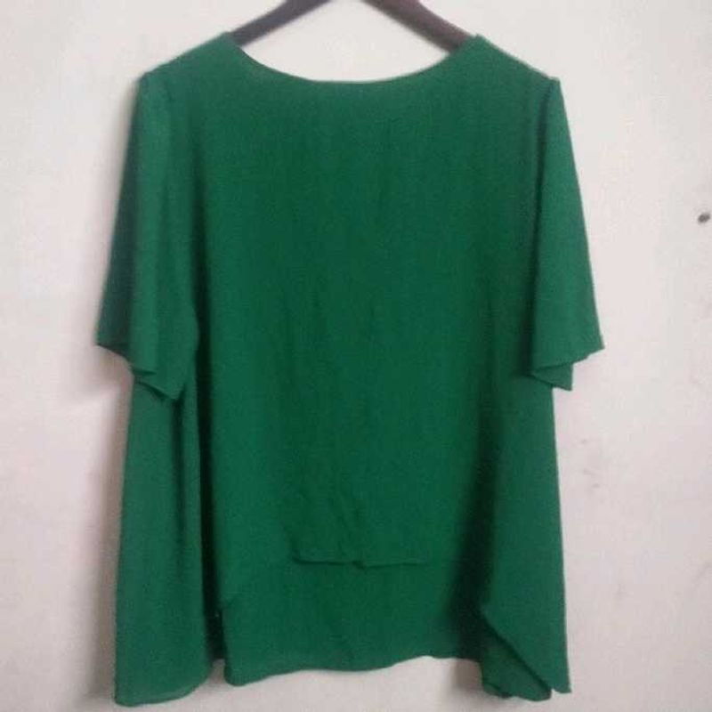 Plus Size Double Layered Top