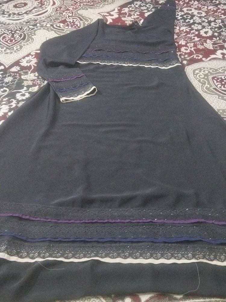 Elegant Ethnic Gown and burkha