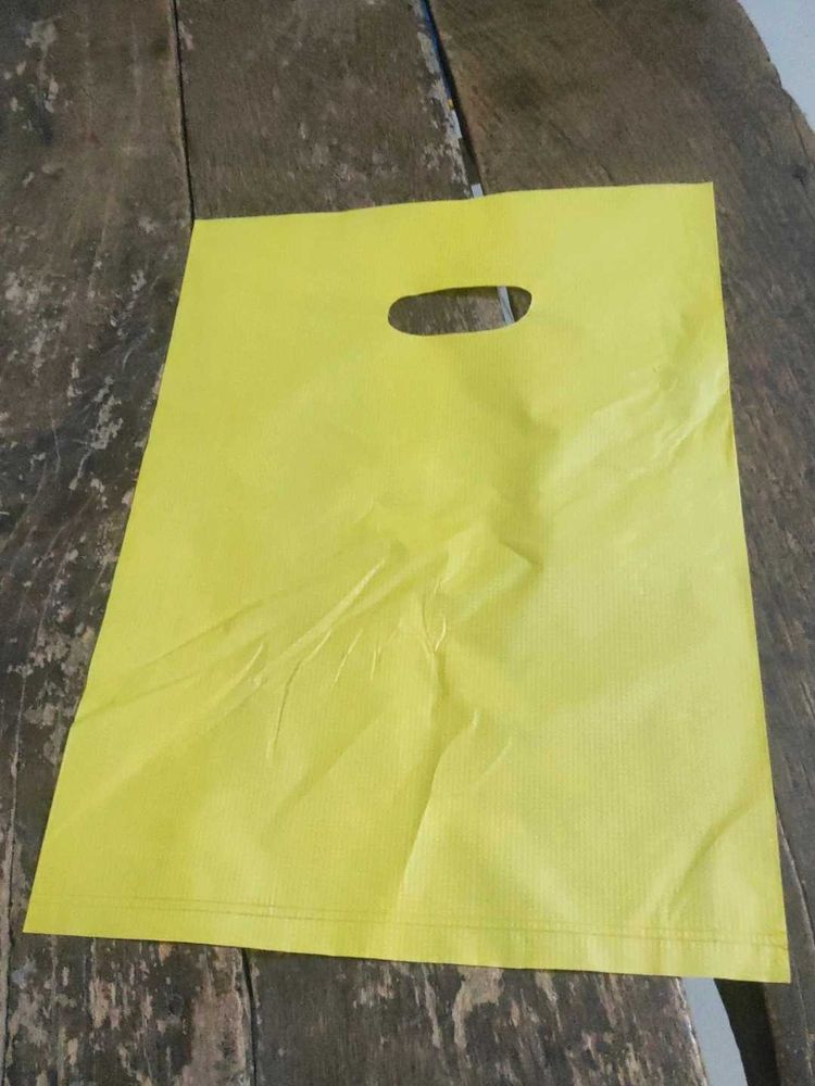 Yellow Reusable Shopping Bag