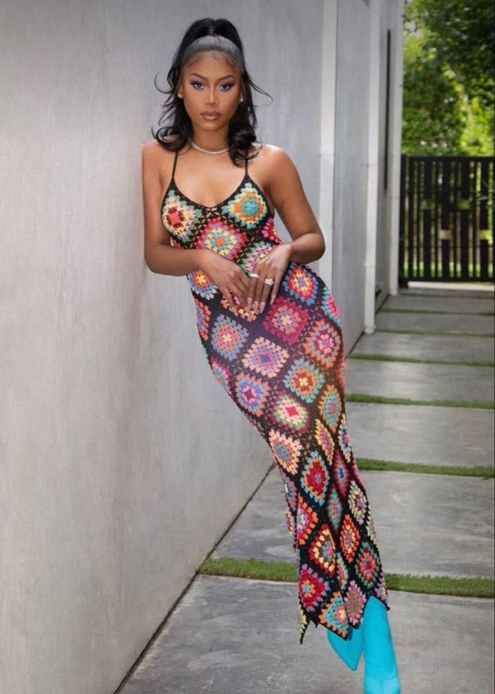 Crochet Maxi Dress
