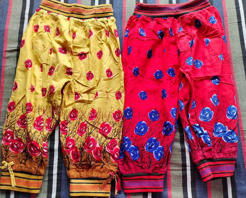 Combo Of Two Girls Payjama&#39;s