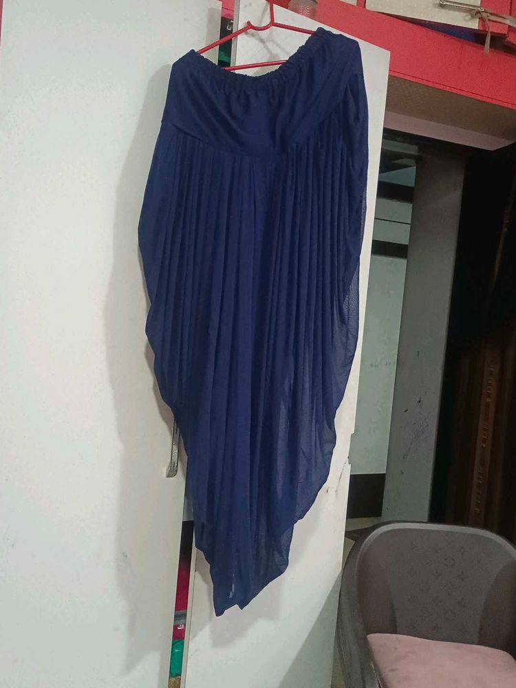 Blue Dhoti Salwar