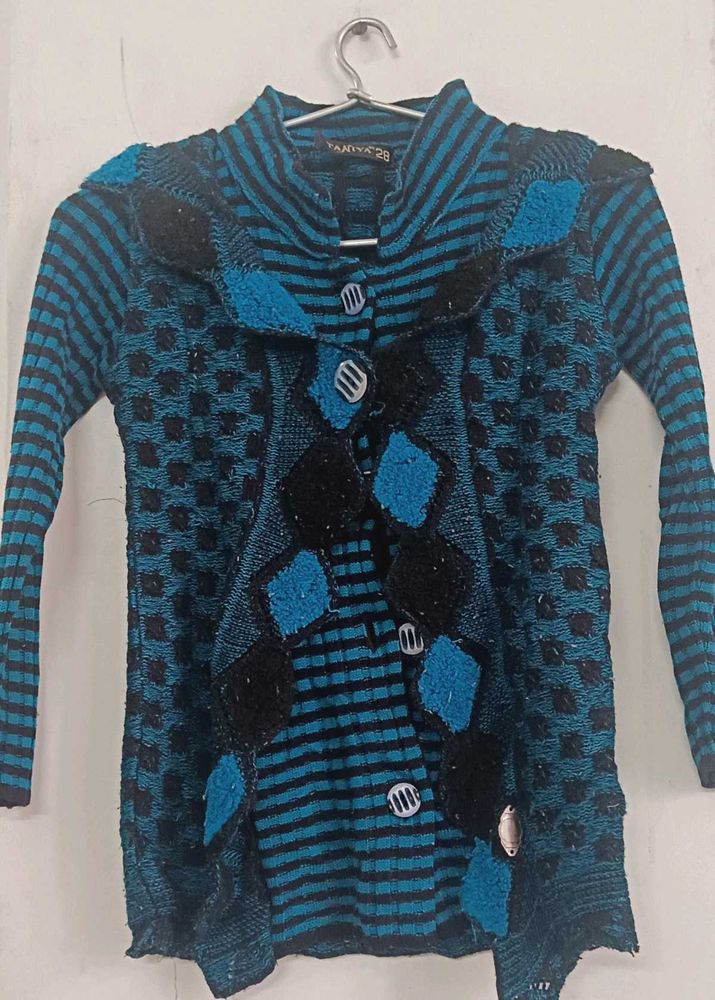 Striped Knit Cardigan