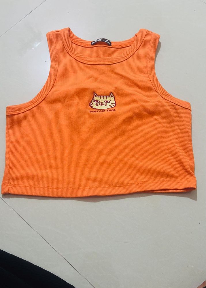 Orange Bonkers Tank Top