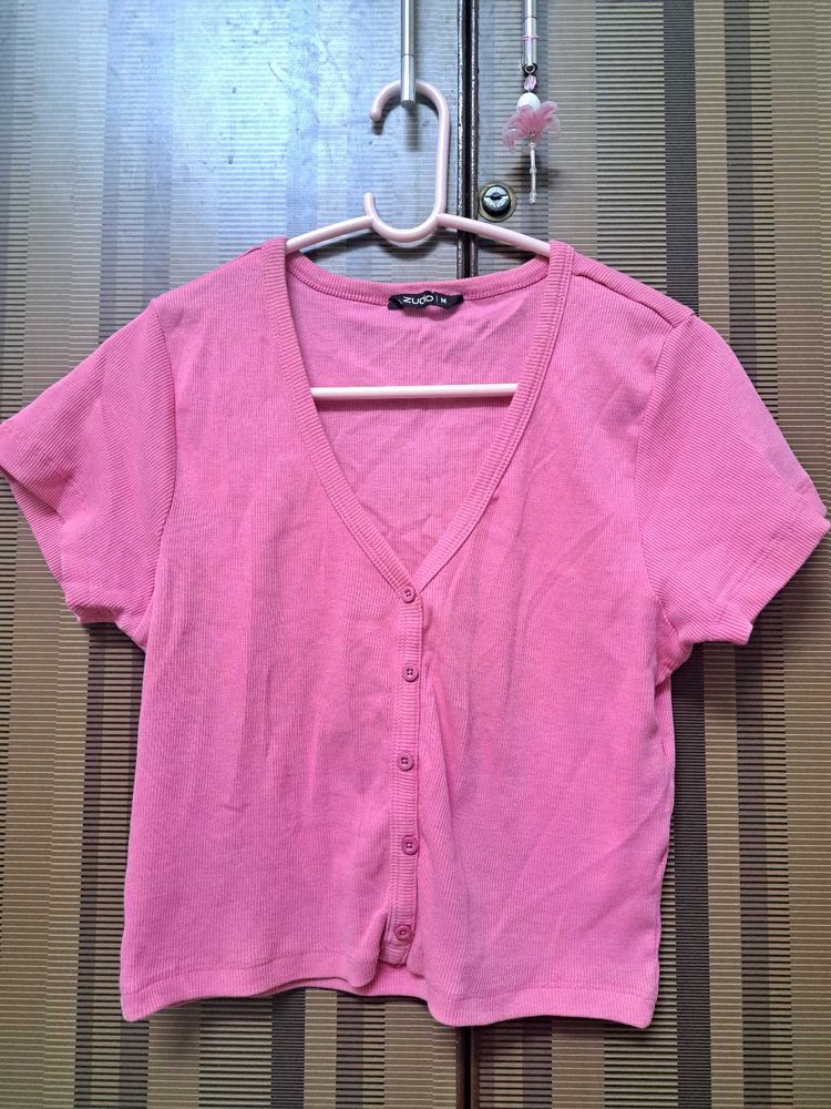 ❗️SALE❗️Zudio V Neck Crop Top