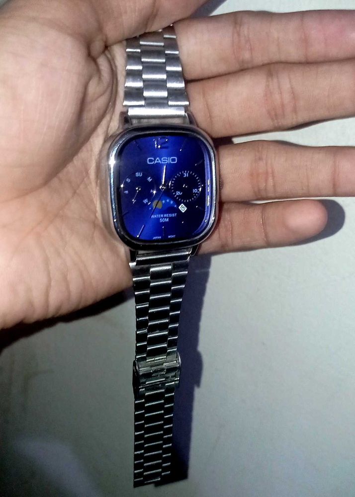 Casio Blue Moon Phase Watch