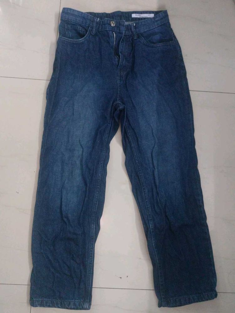 Blue Straight Jeans