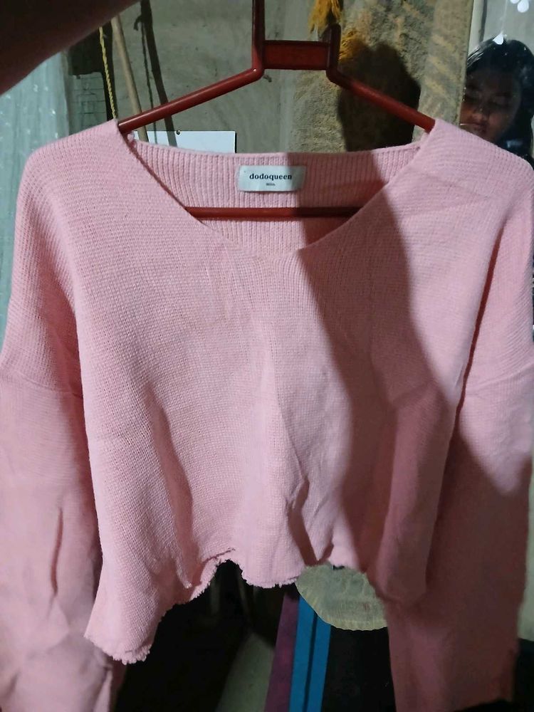 Pink Sweater