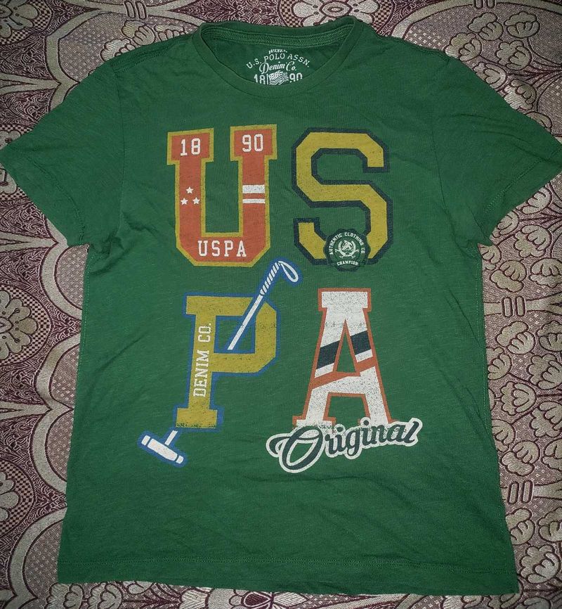 U.S. Polo Assn. Green T-Shirt