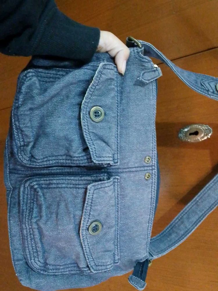 Denim Handbag