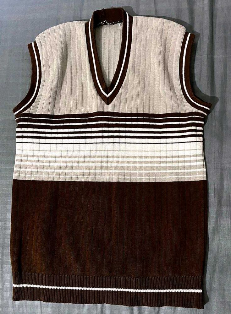 Striped Sweater Vest