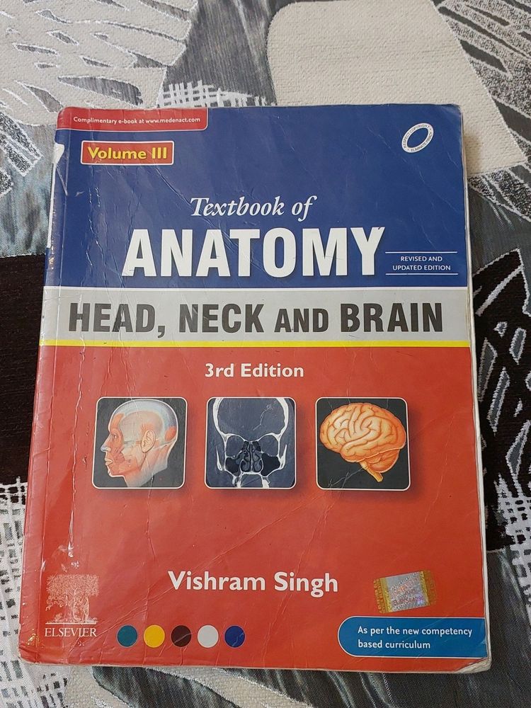 Textbook Of Anatomy Head, Neck &amp; Brain