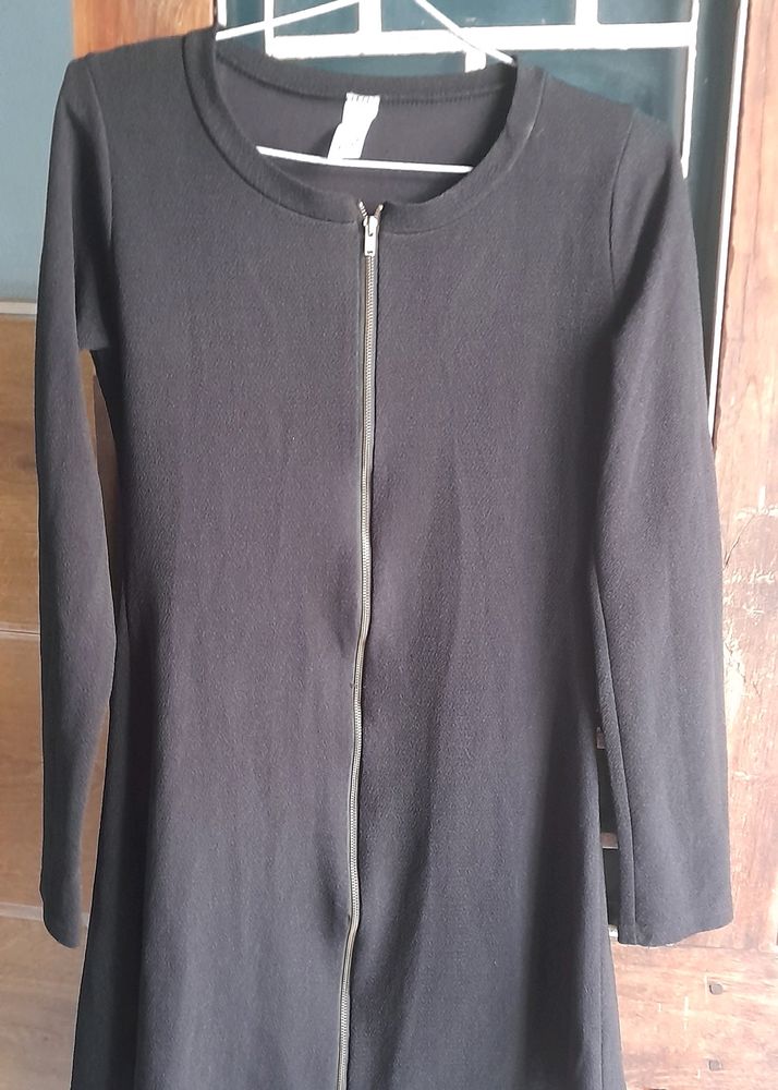 A-Line Black Dress.