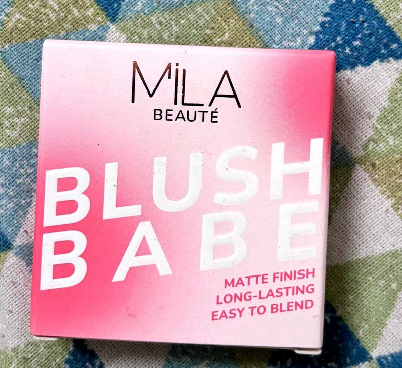 Mila Beauty Blush Babe – Shade 02 Peach Soda