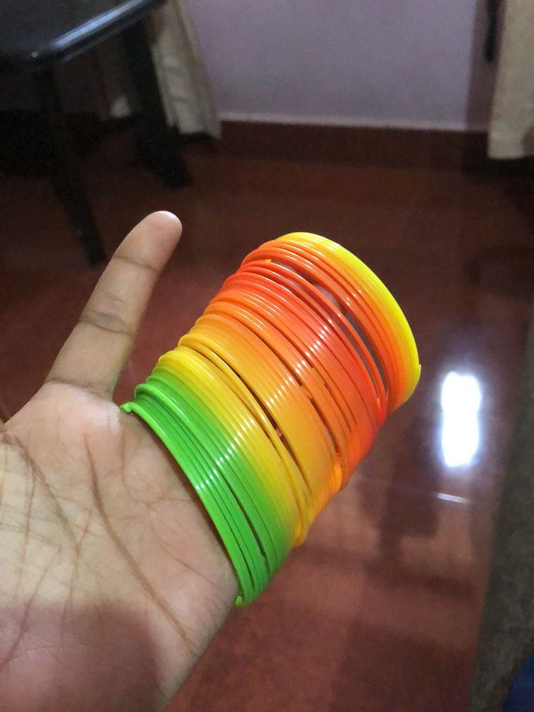 Colorful Slinky Toy
