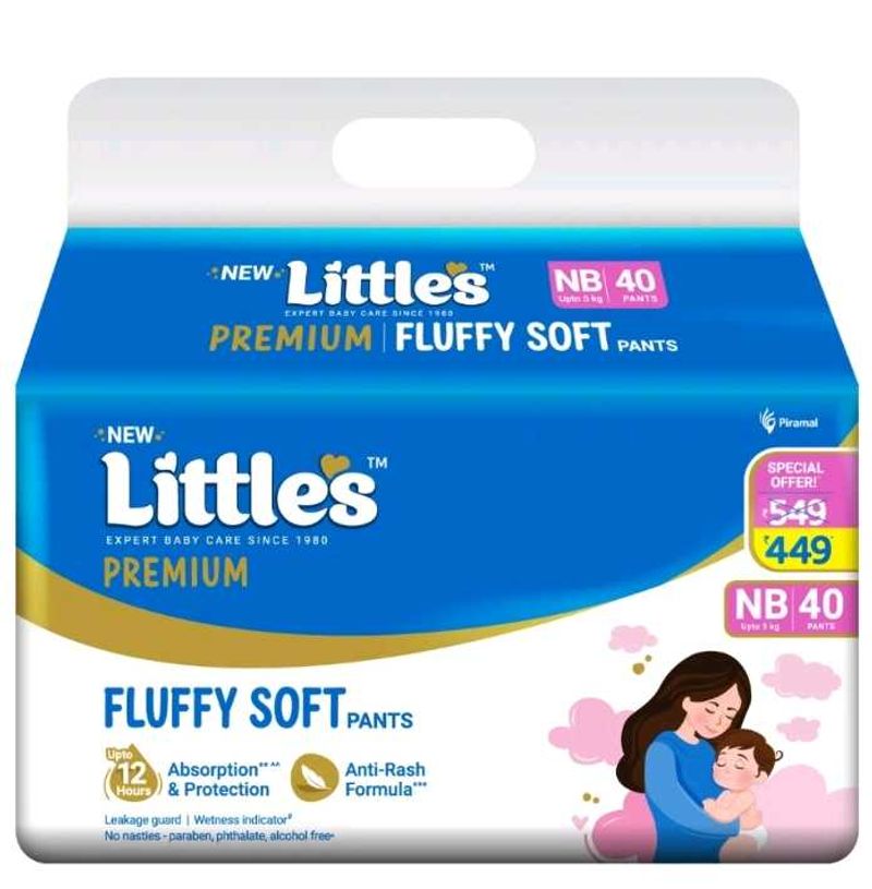 NEWBORN DIAPER 350 RS/- 40 PANTS