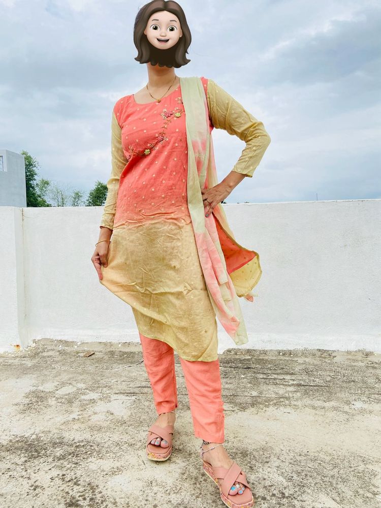 3 Pieces Panjabi Dress