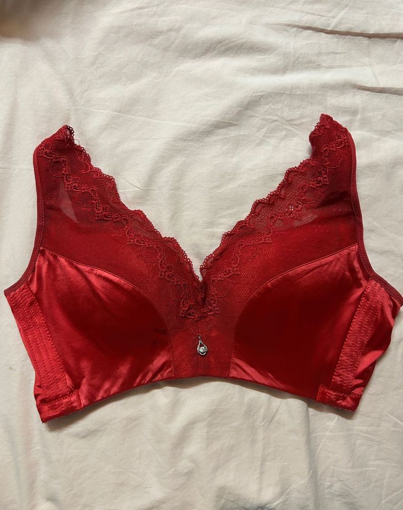 Red Lace Bra