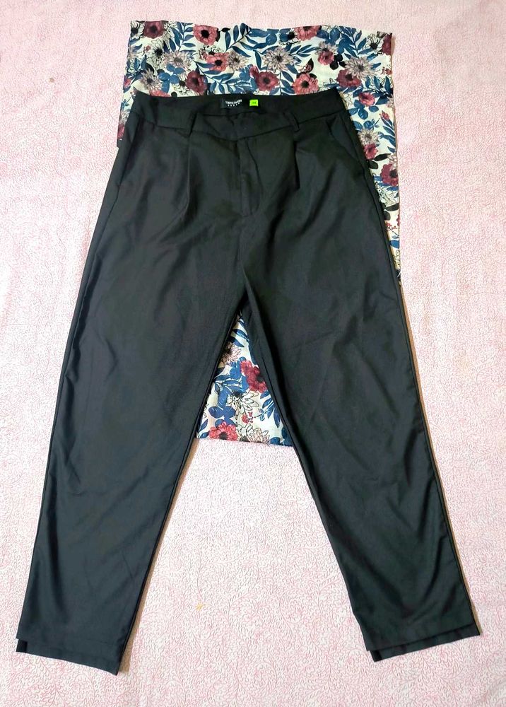 TOKIYO TALKIES BLACK FORMAL PANTS