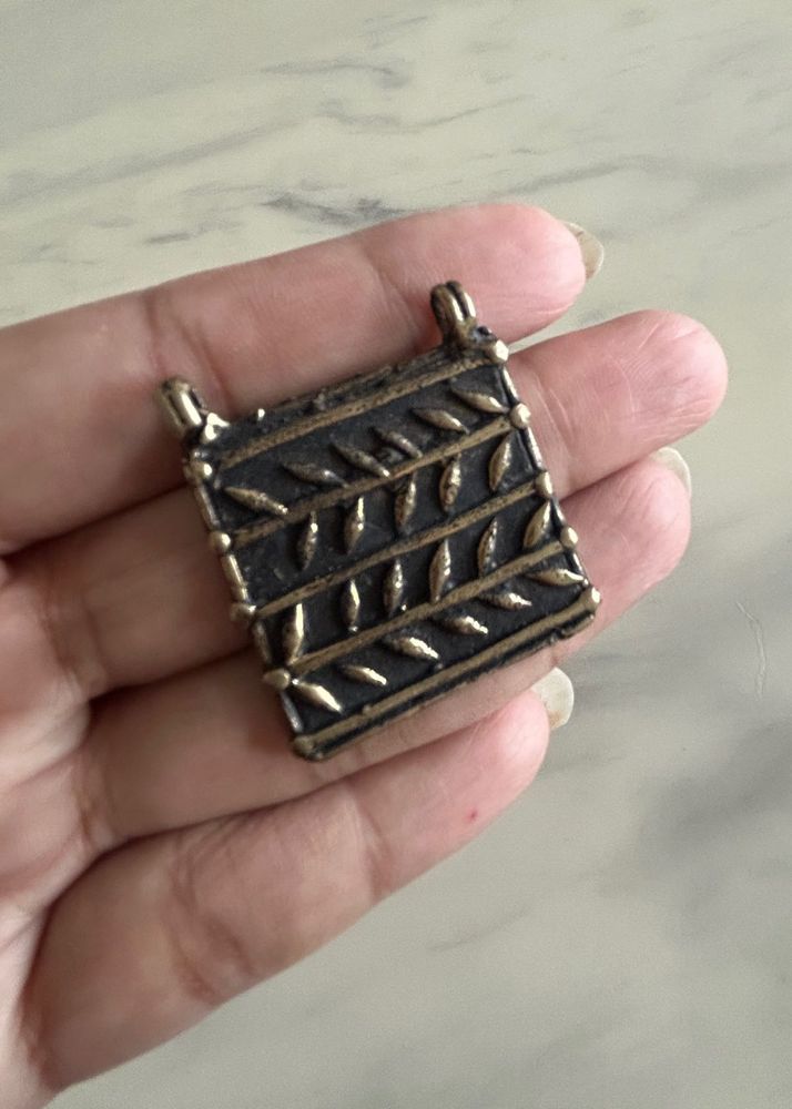 Vintage Bell Metal Pendant!
