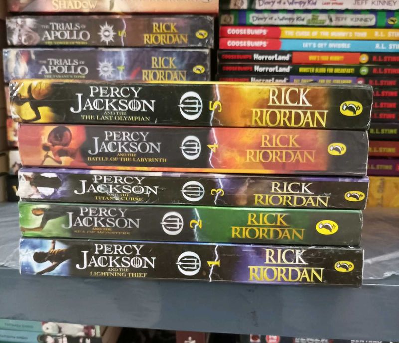 Percy Jackson Book Set