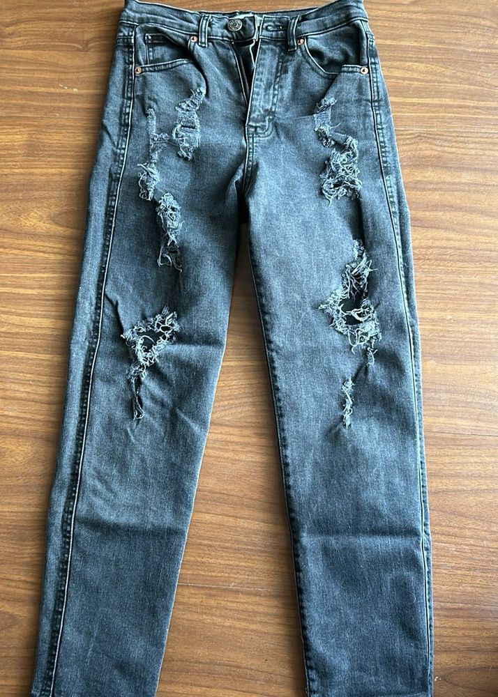 Charcoal jeans