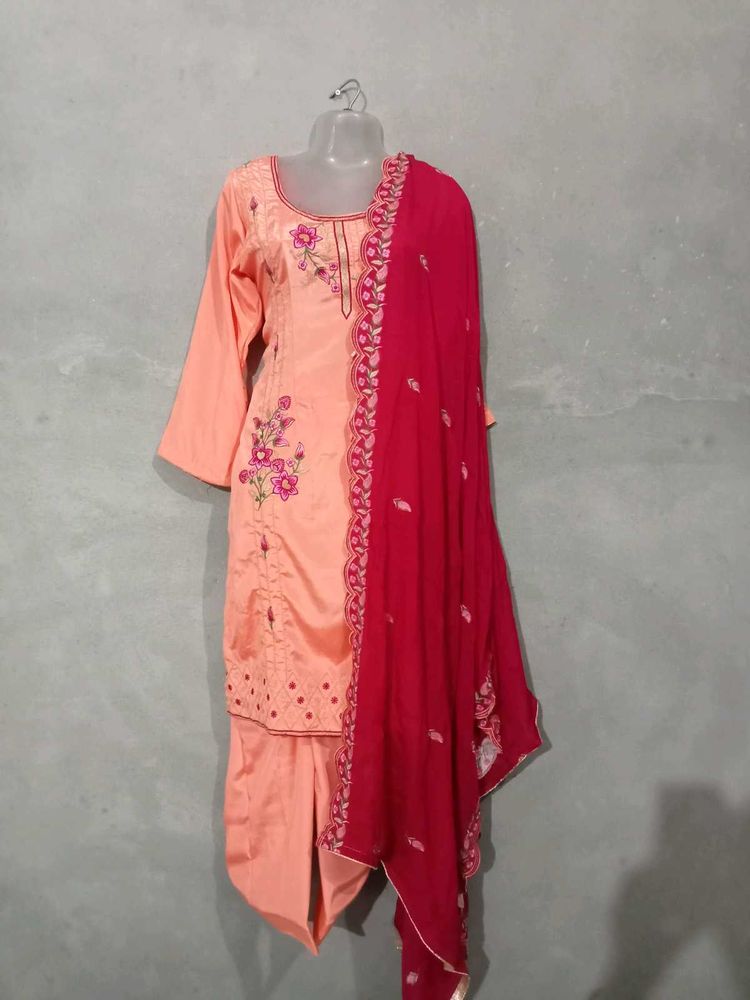 Silk Bridal Wear Suit