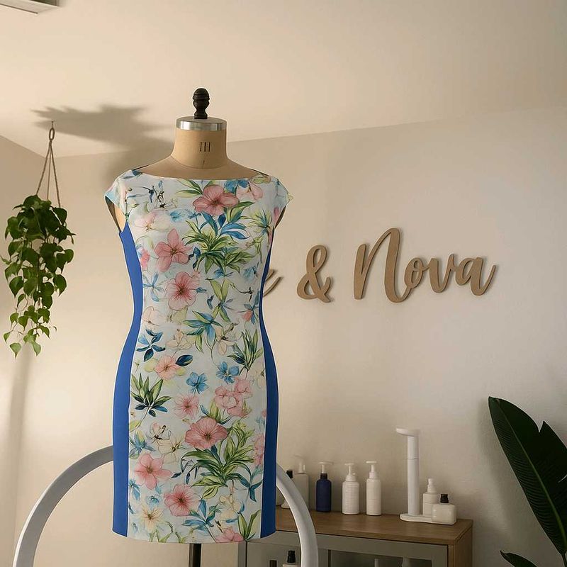 Floral Sheath Dress